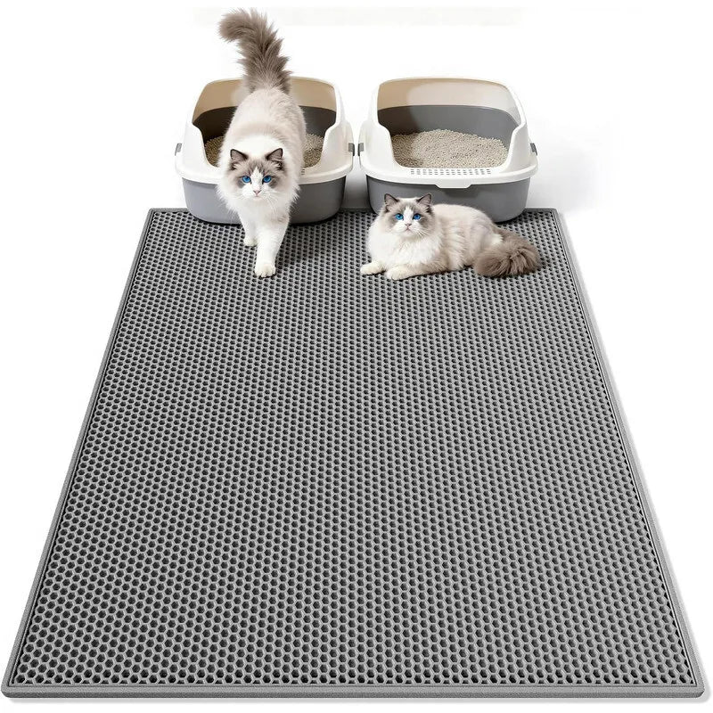 Double Layer Honeycomb Cat Litter Mat