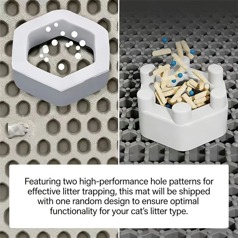 Double Layer Honeycomb Cat Litter Mat